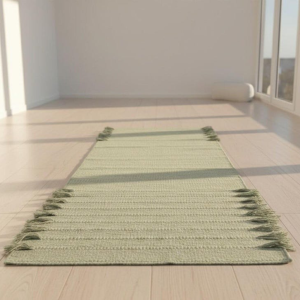 Cotton Yoga Mat for Stretching and Daily Exercise